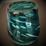 Stemless wine glass